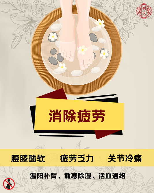 【消除疲劳】草本足浴药包, Rejuvenate Herbal Foot Bath Pack